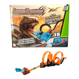 Pista Looping Dinossauro Ataque T-rex 1,85m - 0403