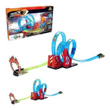 Pista Track Looping Fire Com Carrinho Movido A Fricção
