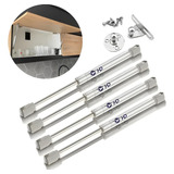 Pistão Amortecedor 120n Gás Armário Cozinha Kit Com 4 Unidad