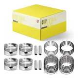 Pistao Anel Strada Cd Adventure 1.8 2008 2009 2010 Mahle Std