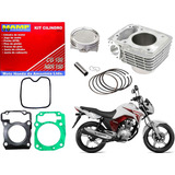 Pistão Camisa Anéis Hamp Original Honda Titan 150 2014 2015