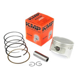 Pistão Kit C/ Anéis Honda Pop 100 1.50 2,00mm - Kmp
