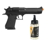 Pistola Airsoft Cybergun Desert Eagle Polímero + 2.000 Bbs