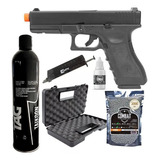 Pistola Airsoft Glock R17 Gbb Slide Metal 6mm + Acessórios