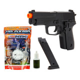 Pistola Airsoft Sig Sauer P226 Spring + Bbs Velozter + Óleo