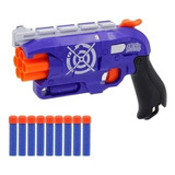 Pistola Arma Elite Dardos Blaster Gatilho Rápido Estilo Nerf