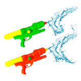 Pistola De Água Arminha Arma Brinquedo 2 Un (tamanho Grande)