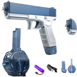 Pistola De Água Elétrica Glock Cartucho, Pistolas Blaster