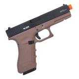 Pistola De Airsoft A Gás Gbb Green Gás R18 Tan 6mm