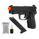 Pistola De Airsoft P226 Sig Sauer Spring + 300 Bb 6mm + Óleo