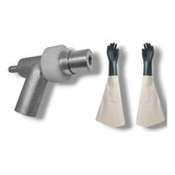 Pistola De Jateamento De Areia 10mm Mais Par De Luvas Em Pvc
