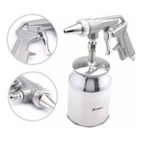 Pistola De Jato De Areia Pneumática Com Caneca 1000ml Stels