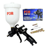 Pistola De Pintura Copo Em Cima Branco 1,4mm 600ml P51