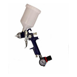 Pistola De Pintura Hvlp Bico 1.4mm Com Regulador De Pressão