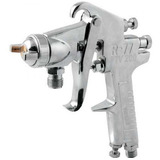 Pistola De Pintura Para Tanque De Pressão Ptv200 Vonder Cor Prateado