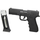 Pistola De Pressão Wingun W119 Slide Metal Co2 4,5mm
