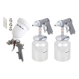 Pistola Jato De Areia Jateamento Caneca Sucção 1000ml Stels