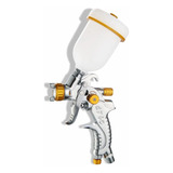 Pistola Para Pintura Gravitacional Hvlp Ch Hg-10 Chiaperini Cor Prateado/dourado