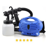 Pistola Pintura Compressor Ar Pintar Óleo Latex Pva Esmalte