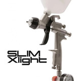 Pistola Pintura Slim X-light Walcom 1.3 Maleta + Kit Reparo 