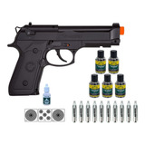 Pistola Pressão M9 Co2 Lançamento Semiautomática Rossi 6mm