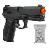 Pistola Realista Taurus 24/7 Airsoft V310 Mola + 300 Bolinha