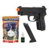Pistola Sig Sauer P226 Airsoft Spring + 2000 Bbs + Silicone