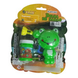 Pistolinha Bolha De Sabão Sapo Urso Hipopótamo Elite
