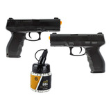 Pistolinha De Bolinha Airsoft Spring 6mm Kit 2un + 1000 Bbs