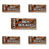 Piteira De Papel Bem Bolado Brown Large 5 Unidades Sabor Neutro