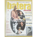 Pl439 Revista Batera & Percussão Nº30 Dave Weckl Max Roach