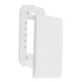 Placa 4x2 Cega Com Suporte Branca - 3632 Fame Habitat