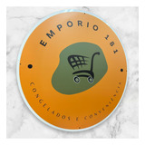 Placa Acm 1m,x1m- Redonda- Personalizada Sua Logo Impressa