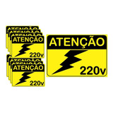 Placa Adesivo Painéis Elétricos 220v Nr10