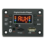 Placa Amplificador Modulo Radio Usb Mp3 Aux Sd Bluetooth Fm
