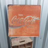 Placa Antiga Original Coca-cola 