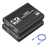 Placa Captura Xbox Ps4 Computador Notebook Câmera Hdmi Usb