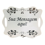 Placa Casamento Entrada De Igreja Segurança