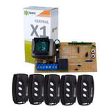 Placa Central Comando Motor Portão Eletrônico + 05 Controles