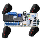 Placa Central Mkn P/ Motor De Portão Garen, Ppa +4 Controles