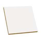 Placa Chapa Mdf Branco/cru 3 Mm 70x40 Cm Artesanato