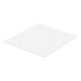 Placa Chapa Poliestireno Cristal 1.5mm 20x20cm