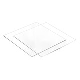 Placa Chapa Poliestireno Cristal 3mm 70x70