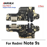 Placa Conector Carga Usb Funciona Turbo Para Redmi Note 9s