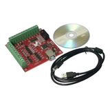 Placa Controladora Mach3 4 Eixos 100khz Interface Usb Cnc 