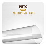 Placa De Acrlico Petg Cristal 0 5mm Transparente 100x150 Cm