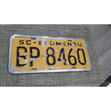 Placa De Automóvel Amarelo Antiga Decoração De Garage