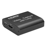 Placa De Captura Audio Video 4k Hdmi 1080p Usb