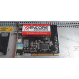 Placa De Captura De Vídeo E Tv Encore Pci 
