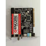 Placa De Captura De Video Gravação Com Tv Encore